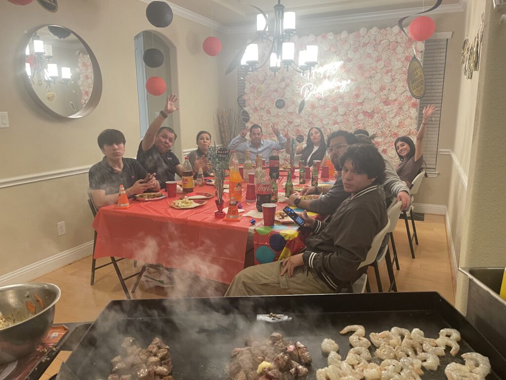 indoor hibachi catering fort worth