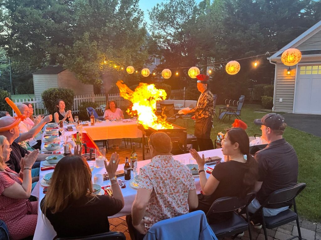 hibachi dinner party dallas fort worth