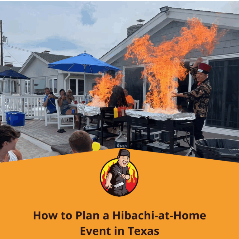 how to plan hibachi at home in texas