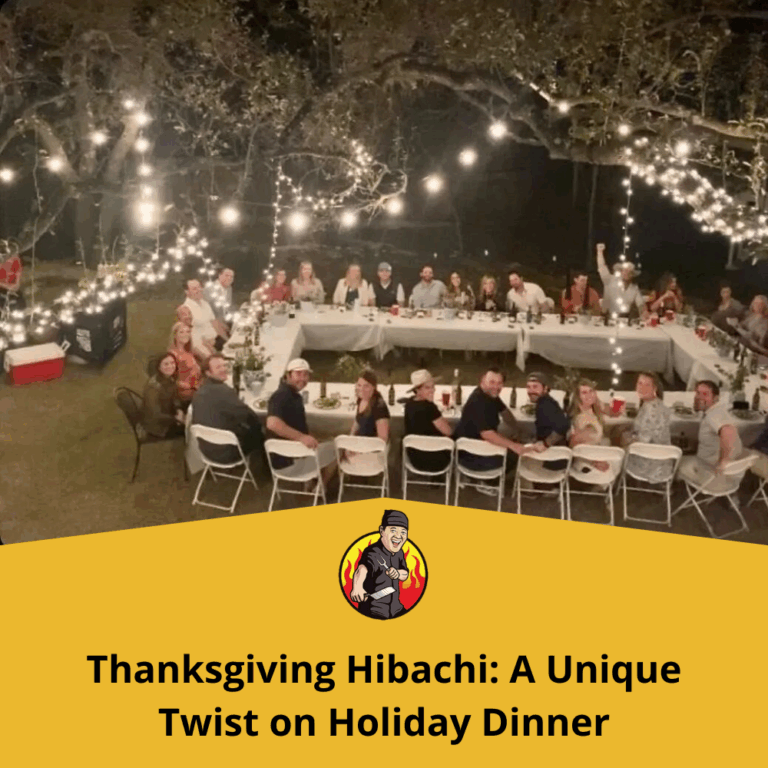 Thanksgiving Hibachi: A Unique Twist on Holiday Dinner