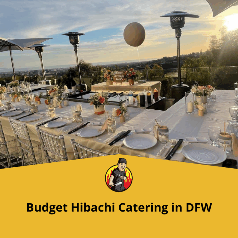 budget hibachi catering in dfw