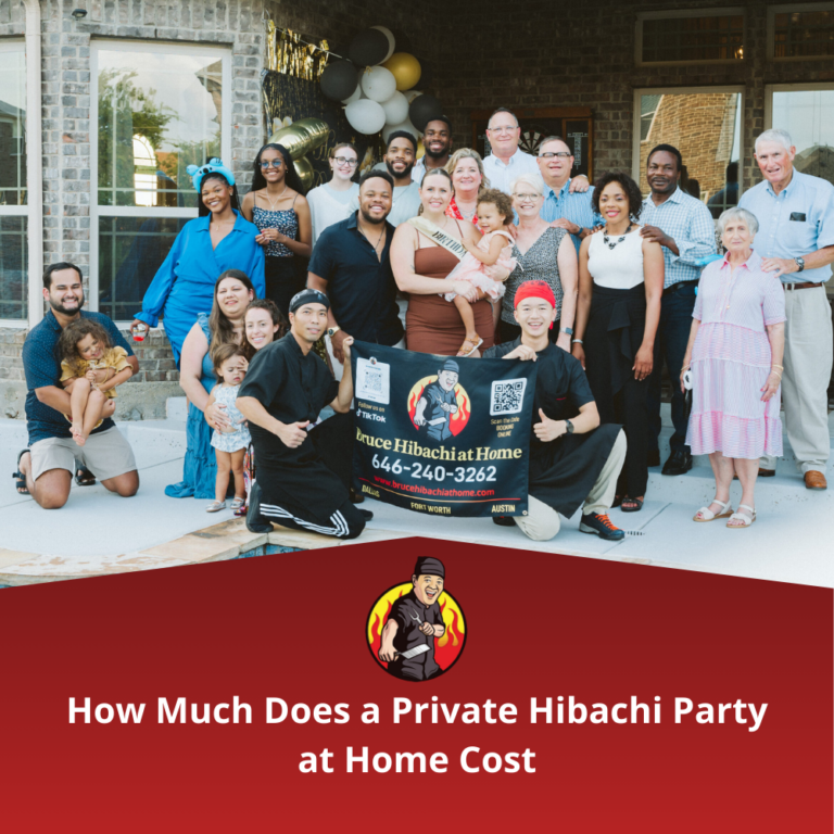 How Much Does a Private Hibachi Party at Home Cost