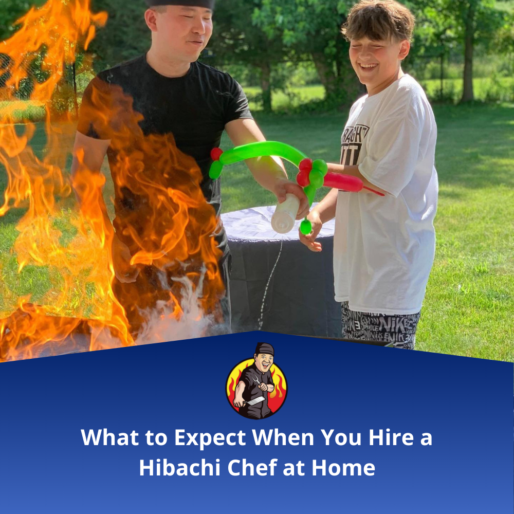 What to Expect When You Hire a Hibachi Chef at Home