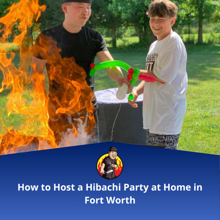 How to Host a Hibachi Party at Home in Fort Worth