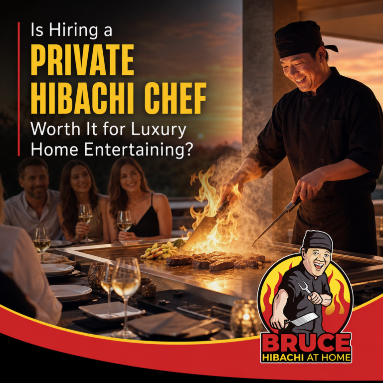 Is Hiring a Private Hibachi Chef Worth It for Luxury Home Entertaining?