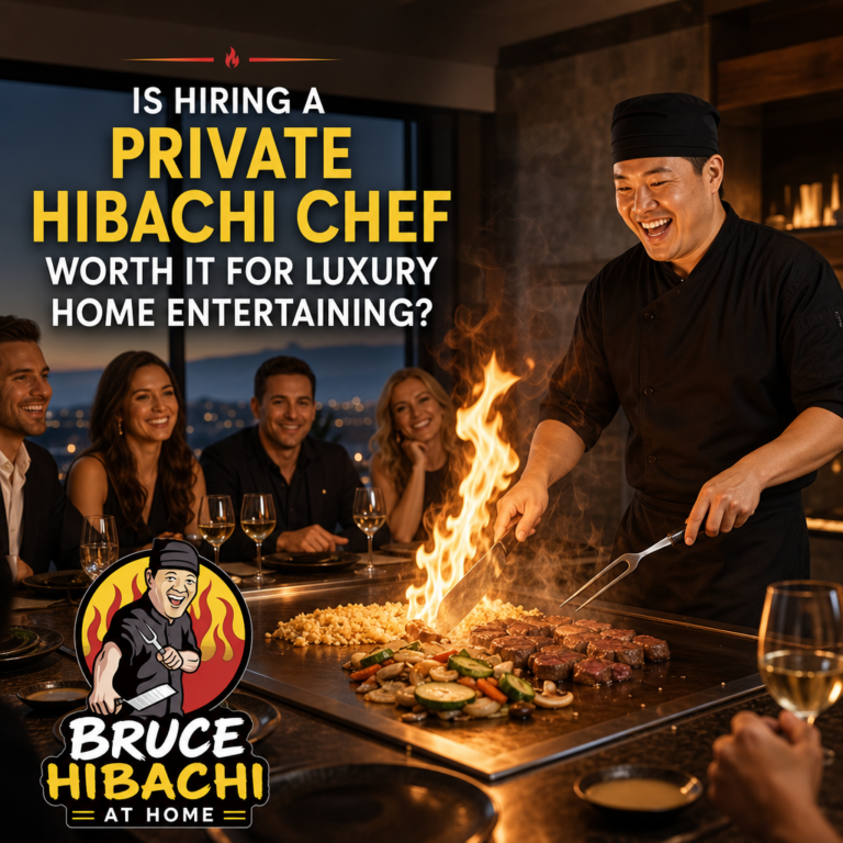 Is Hiring a Private Hibachi Chef Worth It for Luxury Home Entertaining?