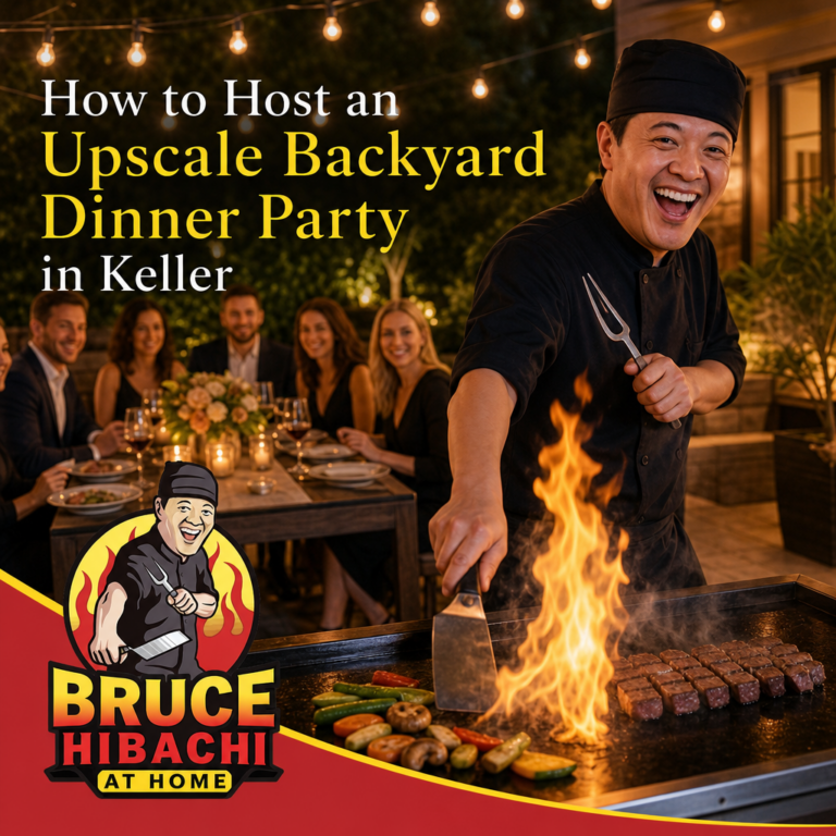 How to Host an Upscale Backyard Dinner Party in Keller